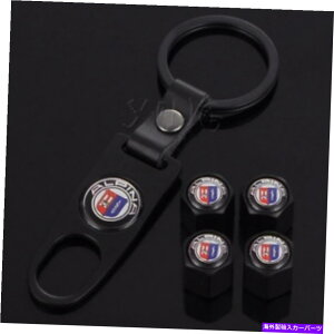 rear wheel tire cover 4x for alpinaubNI[gzC[^CouXeGALbv_Xgv[tJo[L[`F[ 4x for Alpina Black Auto Wheel Tire Valve Stem Air Caps Dustproof Cover Keychain