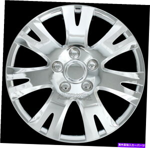 rear wheel tire cover 16 "4̃NzC[Jo[tnuLbṽXibvR16^CX`[ 16" Set of 4 Chrome Wheel Covers Snap On Full Hub Caps fits R16 Tire & Steel Rim