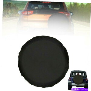 rear wheel tire cover 1*ԂSUVANZT[p̍XyA^CJo[17 "TCỸzC[^CJo[ 1* Black Spare Tire Cover For Car SUV Accessories 17" Size Wheel Tire Cover