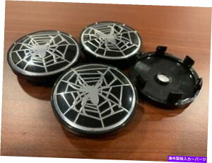 rear wheel tire cover 4PCS 56mm 2.25 "XpC_[p^[NXzC[^CZ^[nuLbvJo[Ă܂ 4pcs 56mm 2.25" Spider Pattern Cross Wheel Tire Center Hub Caps Covers US