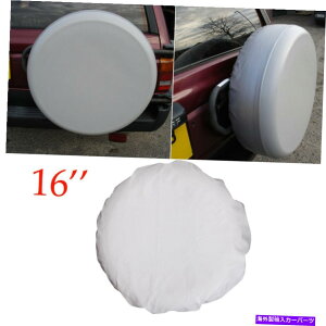 rear wheel tire cover 16 "zCgXyAzC[^CJo[drj[ȒPȃCXg[ی29" 30 "31" 16" WHITE SPARE WHEEL TIRE COVER HEAVY VINYL EASY INSTALL PROTECTOER 29" 30" 31"