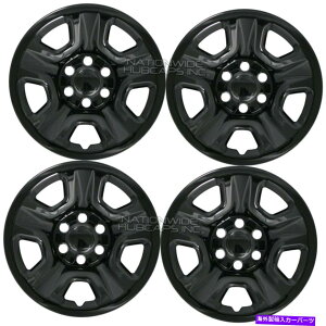 rear wheel tire cover 4tBbgRAM 1500g[_[}2019-22ubN18 "zC[XLnuLbvtJo[ 4 fits Ram 1500 Tradesman 2019-22 Black 18" Wheel Skins Hub Caps Full Rim Covers