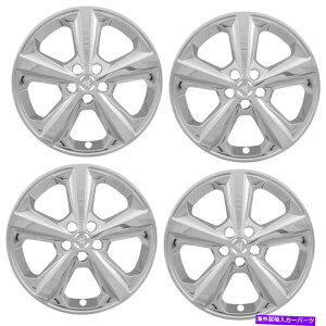 rear wheel tire cover 4 Chrome 18 "zC[XLnuLbv2015-2018 Ford Edge SẼtJo[ 4 Chrome 18" Wheel Skins Hub Caps Full Alloy Covers for 2015-2018 Ford Edge SE