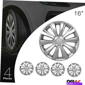 rear wheel tire cover 16 "X|[czC[Jo[K[hnuLbvABS 4 PCSBg^vEXƌ݊ 16" Sport Wheel Cover Guard Hub Caps ABS 4 Pcs. Compatible with Toyota Prius