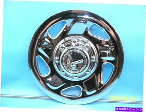 rear wheel tire cover 4個の新しいフォードトラックバン16 "8ラグクロムホイールカバースチールリム用ハブキャップ(LV-3) 4 New Ford Truck Van 16" 8 Lug Chrome Wheel Covers Hub Caps for Steel Rim (LV-3)