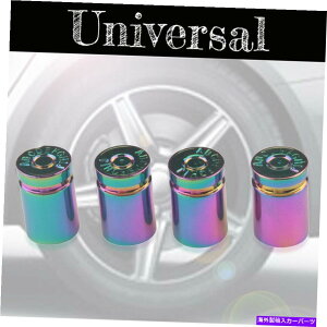 rear wheel tire cover 1Set Rainbow Aluminium Cullet Car Truck�G�A�^�C�������o���u�J�o�[�z�C�[���X�e���L���b�v 1Set Rainbow Aluminum Cullet Car Truck Air Tire Rim Valve Cover Wheel Stem Caps�y���s�A���i�z