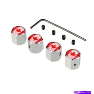 rear wheel tire cover Ji_̃tbOJ[zC[^CouXeLbvA`ouJo[S For Canadian Flag Car Wheel Tire Valve Stems Caps Anti-Theft Valve Covers Logo