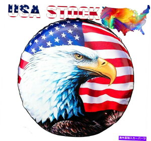 rear wheel tire cover XyA^CJo[15 "W[vRAV4 CRVp̖hzC[^CTveN^[C[O Spare Tire Cover 15" Waterproof Wheel Tyre Sun Protector Eagle For Jeep RAV4 CRV
