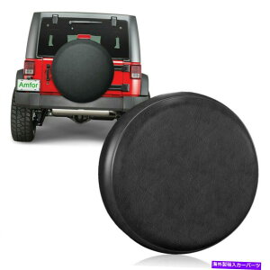 rear wheel tire cover 17C`̃XyA^CJo[W[vSUVgbNԂ̃TCYzC[^CJo[c[ɓKĂ܂ 17 inch Spare Tire Cover Fit For Jeep SUV Truck Car Size Wheel Tire Covers Tool