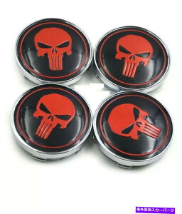 rear wheel tire cover 4PCS 56mm 2.25 �X�J���p�j�b�V���[�J�[�z�C�[���^�C���Z���^�[�n�u�L���b�v�J�o�[�u���b�N�~���[ 4pcs 56mm 2.25 Skull Punisher Car Wheel Tire Center Hub Cap Covers Black Mirror�y���s�A���i�z