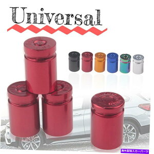 rear wheel tire cover Ԃjo[TA~jEJbgJ[gbNGA^CouJo[zC[XeLbv Red Universal Aluminum Cullet Car Truck Air Tire Rim Valve Cover Wheel Stem Caps