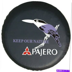 rear wheel tire cover 16C`ubNJ[XyAzC[Jo[XyA^CJo[OHpWFɍ 16inch black car spare wheel cover spare tire cover fit For Mitsubishi Pajero