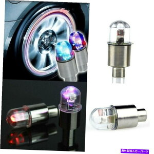 rear wheel tire cover J[I[gzC[^C^CGAouXeJtLEDCgLbvJo[ANZT[ Car Auto Wheel Tire Tyre Air Valve Stem Colorful LED Light Cap Cover Accessories