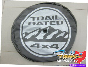 rear wheel tire cover 2018-2020W[vO[gCiXyA^CJo[tobNAbvJx[OEM 2018-2020 Jeep Wrangler Trail Rated Spare Tire Cover w/ Back Up Camera Bezel OEM