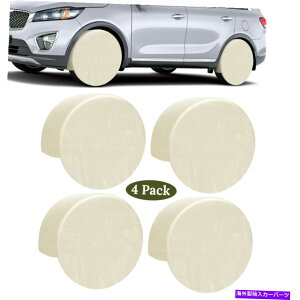 rear wheel tire cover dia�B 28 "�z�C�[���^�C���J�o�[�I�[�g�g���b�N�J�[�L�����s���O�J�[�g���[���[�{�[�g4PCS�ی�J�o�[ Dia. 28" Wheel Tire Covers Auto Truck Car Camper Trailer Boat 4pcs Protect Cover