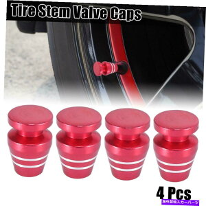 rear wheel tire cover 4PCS���b�h�^�C���X�e���o���u�L���b�v 4pcs Red Tire Stem Valve Caps Wheel Valve Covers Car Dustproof Cup Shaped
