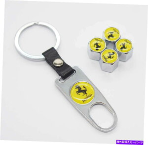 rear wheel tire cover Ferrari Auto Tire Valve Stems Caps�L�[�`�F�[���J�[�z�C�[���o���u�J�o�[�p Universal For Ferrari Auto Tire Valve Stems Caps Keychain Car Wheel Valve Covers�y���s�A���i�z