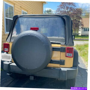 rear wheel tire cover W[vO[17C`U[ubNzC[^CJo[31-33̃XyA^CJo[ " Spare Tire Cover For Jeep WRANGLER 17inch Leather Black Wheel Tire Cover 31-33"