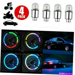 rear wheel tire cover I[gJ[SUVzC[^C^CGAouXeLEDlICgLbvJo[ANZT[ Auto Car SUV Wheel Tire Tyre Air Valve Stem LED Neon Light Cap Cover Accessories