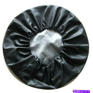 rear wheel tire cover 17C`̃XyA^CzC[Jo[veN^[_Xgv[tPVCU[80-83cm^C 17in Car Spare Tire Wheel Cover Protector Dustproof PVC Leather For 80-83cm Tyre