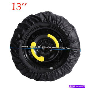 rear wheel tire cover 13 "DIYg[[XyA^C^CzC[Jo[ubNwr[f[eBrj[ޗxs 13" DIY Trailer Spare Tire Tyre Wheel Cover Black Heavy Duty Vinyl Material XS