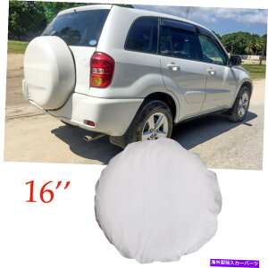 rear wheel tire cover 16 "Ԃ̃XyAzC[^CJo[obOg^u4zCg29" 30 "31" 16" Car Spare Wheel Tire Cover Bag Protector For Toyota RAV4 White 29" 30" 31"