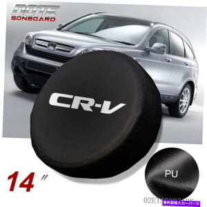 rear wheel tire cover 14 "XyAzC[^C^CJo[P[X\tgobOveN^[z_CRV CR-VɃtBbg 14" SPARE WHEEL TIRE TYRE COVER CASE SOFT BAG PROTECTOR FIT FOR HONDA CRV CR-V