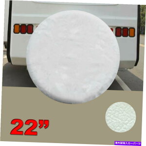 rear wheel tire cover XyA^CJo[20-22 "W[vg[[RV SUVgbNzC[zCg\tgrj[pDIA Spare Tire Cover 20-22" dia For Jeep Trailer RV SUV Truck Wheel White Soft Vinyl