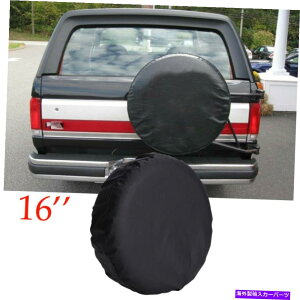 rear wheel tire cover tH[huR\tgrj[veN^[^CJo[30 "31"̃XyA^CJo[16C` Spare Tire Cover 16inch For Ford Bronco Soft Vinyl Protector Tire Covers 30" 31"