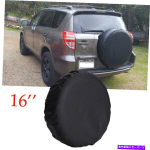 rear wheel tire cover 16 "Ԃ̃XyAzC[^CJo[obOg^u4ubN29" 30 "31" 16" Car Spare Wheel Tire Cover Bag Protector For Toyota RAV4 Black 29" 30" 31"