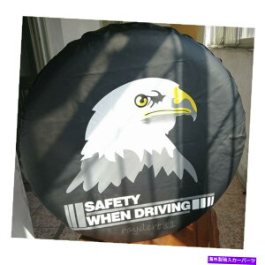 rear wheel tire cover 16 "zCgC[OobWtXyAzC[^CJo[C[W[CXg[veN^[29" -31 " 16" Spare Wheel Tire Cover With White Eagle Badge Easy Install Protector 29"-31"