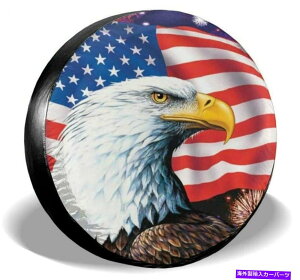 rear wheel tire cover XyA^CJo[17 "C[OzC[TCveN^[W[vg[[pjo[T Spare Tire Cover 17" Eagle Wheel Sun Rain Protector Universal For Jeep Trailer