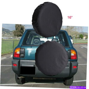 rear wheel tire cover 16 "XyA^C^CzC[Jo[wr[f[eBrj[ubNg^RAV4 1996-2021 16" Spare Tire Tyre Wheel Cover Heavy Duty Vinyl Black For Toyota RAV4 1996-2021