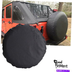 rear wheel tire cover ��16 �X�y�A�^�C���J�o�[�z�C�[�����U�[�P�[�X�v���e�N�^�[�W�[�v���o�e�B�����O���[�̃P�[�X�v���e�N�^�[ Car 16 Spare Tire Cover Wheel Leather Case Protector For Jeep Liberty Wrangler�y��