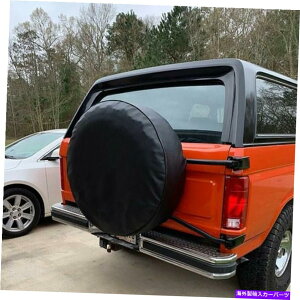 rear wheel tire cover Ford Bronco II 27 "̃XyA^CJo[27" Spare Tire Cover For FORD BRONCO II 27" Pure Black Heavy Vinyl Wheel Tyre Cover