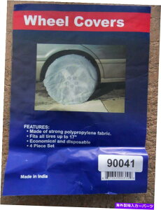 rear wheel tire cover ԂRVgbNg[[LsOJ[̐VDF̃zC[ /^CJo[ő17C`̃zC[ 4 New Grey Wheel / Tire Covers for Car RV Truck Trailer Camper up to 17" wheels