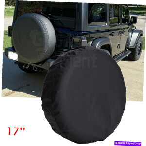 rear wheel tire cover W[vO[TCYXLzC[^CJo[ubNUSɍ17 "J[XyA^CJo[tBbg 17" Car Spare Tire Cover Fit For Jeep WRANGLER Size XL Wheel Tire Cover Black US
