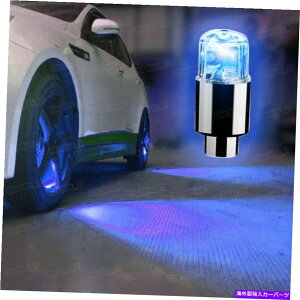rear wheel tire cover J[SUVzC[^CGAouXeu[LEDCgLbvJo[ANZT[ Car SUV Wheel Tire Tyre Air Valve Stem Blue LED Light Caps Cover Accessories
