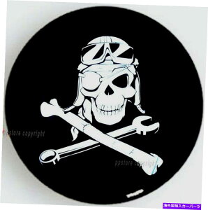 rear wheel tire cover 13 "DIYg[[XyA^C^CzC[یJo[@BCWs 13" DIY trailer Spare tire tyre Wheel Protect Cover Mechanical Pirate Skull S