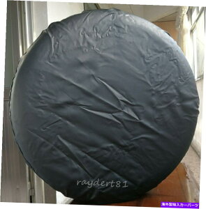 rear wheel tire cover 1 PC 17 "ubNXyAzC[^CJo[drj[C[W[CXg[veN^[31-33" 1 pc 17" Black Spare Wheel Tire Cover Heavy Vinyl Easy Install Protector 31-33"