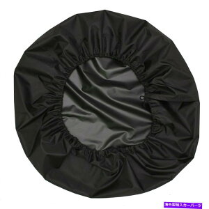 rear wheel tire cover XyA^CJo[J[zC[33injo[TEH[^[v[tPVCU[􂦂 Black Spare Tire Cover Car Wheel 33in Universal Water Proof PVC Leather Washable