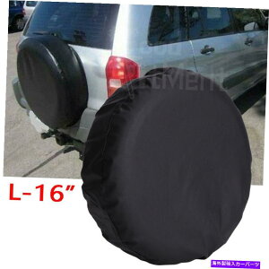 rear wheel tire cover 16 "g^RAV4̏ȍXyA^CJo[1996-2021zC[veN^[TCYl 16" Pure Black Spare Tire Cover For Toyota RAV4 1996-2021 Wheel Protector Size L