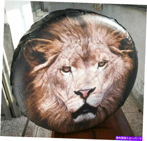 rear wheel tire cover �W�[�v�g���^�_�b�W31 32 33 �p��3D���C�I���t���V�����X�y�A�^�C���z�C�[���\�t�g�J�o�[ New Spare Tire Wheel Soft Cover With 3D Lion For Jeep Toyota Dodge 31 32 33�y���s�A���i�z