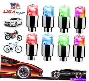 rear wheel tire cover J[I[gzC[^C^CGAouXeLEDCgLbvJo[ANZT[LbgUSA Car Auto Wheel Tire Tyre Air Valve Stem LED Light Cap Cover Accessory Kits USA
