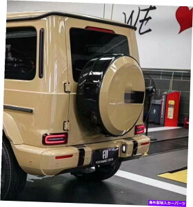 rear wheel tire cover ZfXxcGNXW463 W464 G55 G63̃ubNXyAzC[^COJo[ Black Spare Wheel Tire Ring Cover For Mercedes Benz G Class W463 W464 G55 G63
