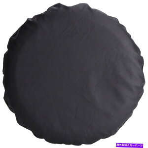 rear wheel tire cover �X�y�A�z�C�[���^�C���J�o�[�t�B�b�g205/75R14 205/75R15�w�r�[�f���[�e�B�r�j�[��PU���U�[�u���N Spare Wheel Tire Cover fits 205/75R14 205/75R15 Heavy Duty Vinyl PU Leather BLK�y���s�A���i�z