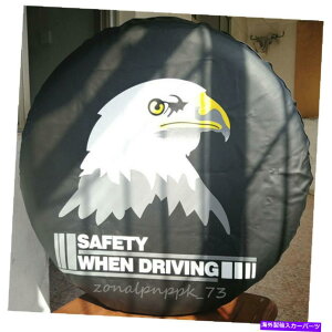 rear wheel tire cover 17 "zCgC[OobWtXyAzC[^CJo[C[W[CXg[veN^[31" -33 " 17" Spare Wheel Tire Cover With White Eagle Badge Easy Install Protector 31"-33"