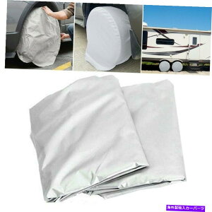 rear wheel tire cover �Ԃ̃^�C���J�o�[�g���b�N�L�����s���O�J�[�g���[���[�̖h���p�̎ԗ֕ی�J�o�[ Car Tire Covers Wheel Protective Cover For Truck Camper Trailer Waterproof�y���s�A���i�z