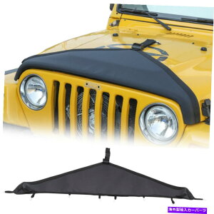 GWJo[ tgt[hGWuW[Jo[W[vO[TJ 1997-06ubNpT-StyleveN^[ Front Hood Engine Bra Cover T-Style Protector For Jeep Wrangler TJ 1997-06 Black