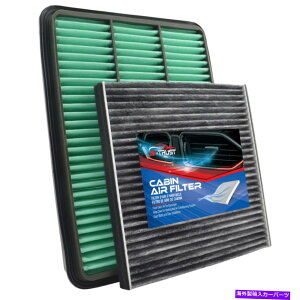 GWJo[ NTXGX470̃LrGWGAtB^[Lbg2003-2009 V8 4.7L 17801-07010 Cabin & Engine Air Filter Kit for Lexus GX470 2003-2009 V8 4.7L 17801-07010